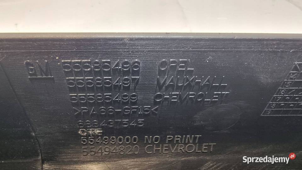 OSŁONA OBUDOWA SILNIKA OPEL MOKKA A 16 CDTI
