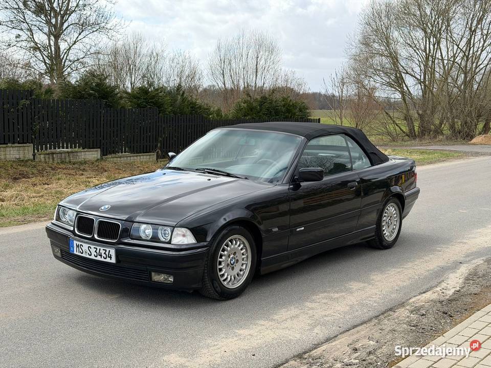 BMW e36 cabrio 320i manual 150 Nowo obszyty Stargard sprzedam