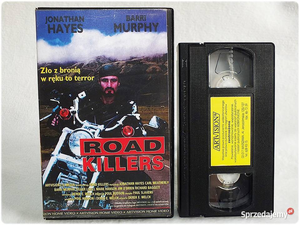 Kaseta VHS Road Killers Droga Śmierci Film na VHS Żary