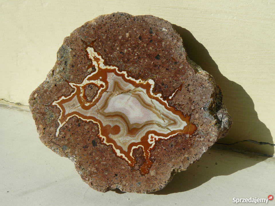 AGATY Nowy Kościół kolekcja 12 okazów Polska Wieś sprzedam