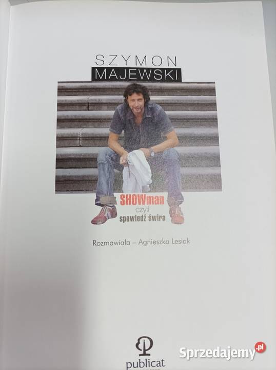 Szymon Majewski Showman czyli spowiedź świra Toruń sprzedam