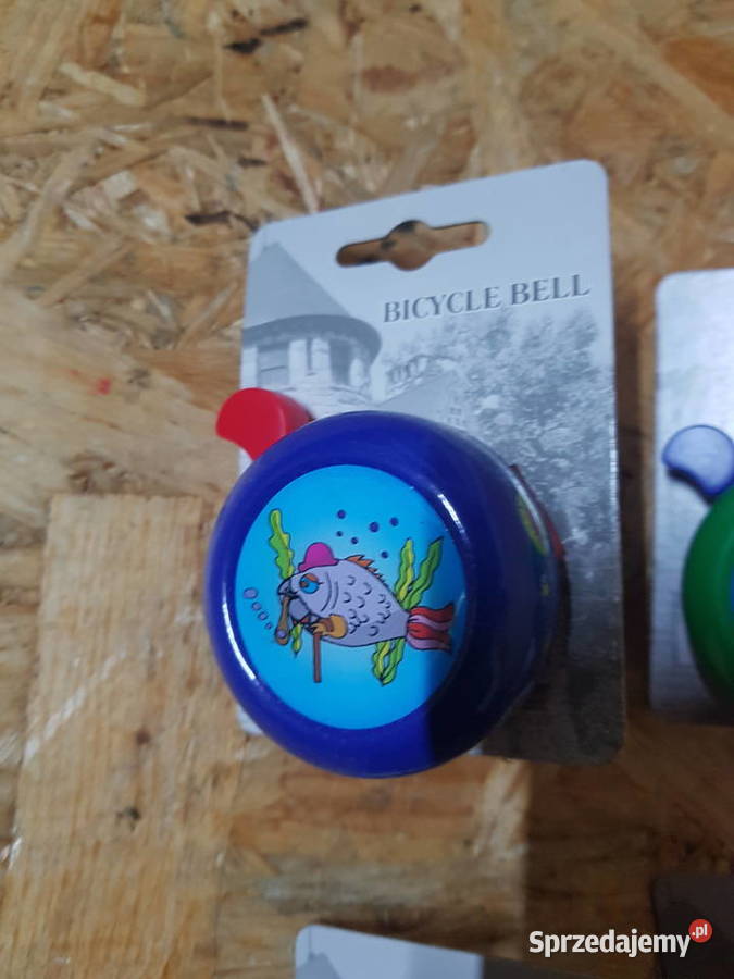 Dzwonek plastal dziecięcy naklejka różne kolory wielkopolskie Głogowa