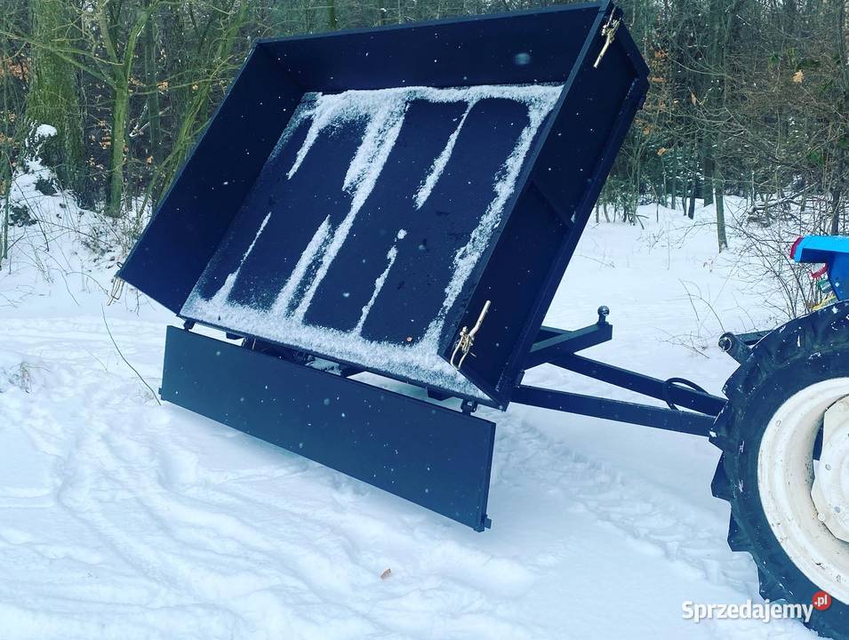 Przyczepa ogrodowa 2 tonowa kiprowana na 3 Olkusz sprzedam