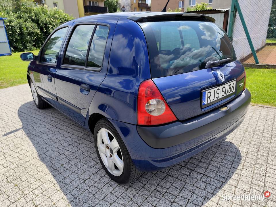 Renault Clio II Lift 12 2002 Bogata nieuszkodzony Jasło