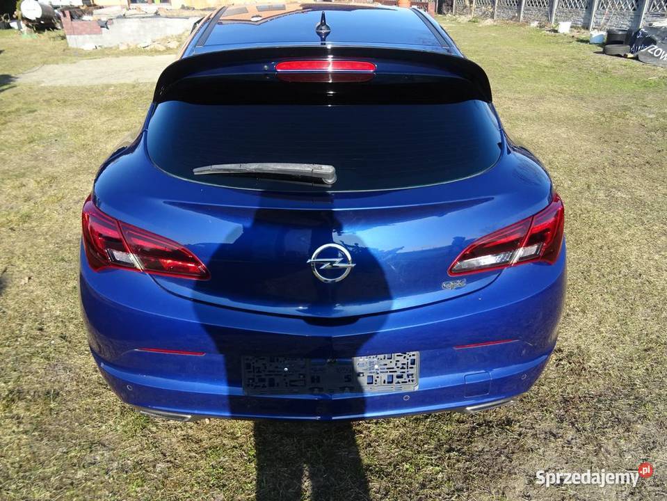 Klapa tylna Astra J opc lotka spoiler szyba osobowe Parcice