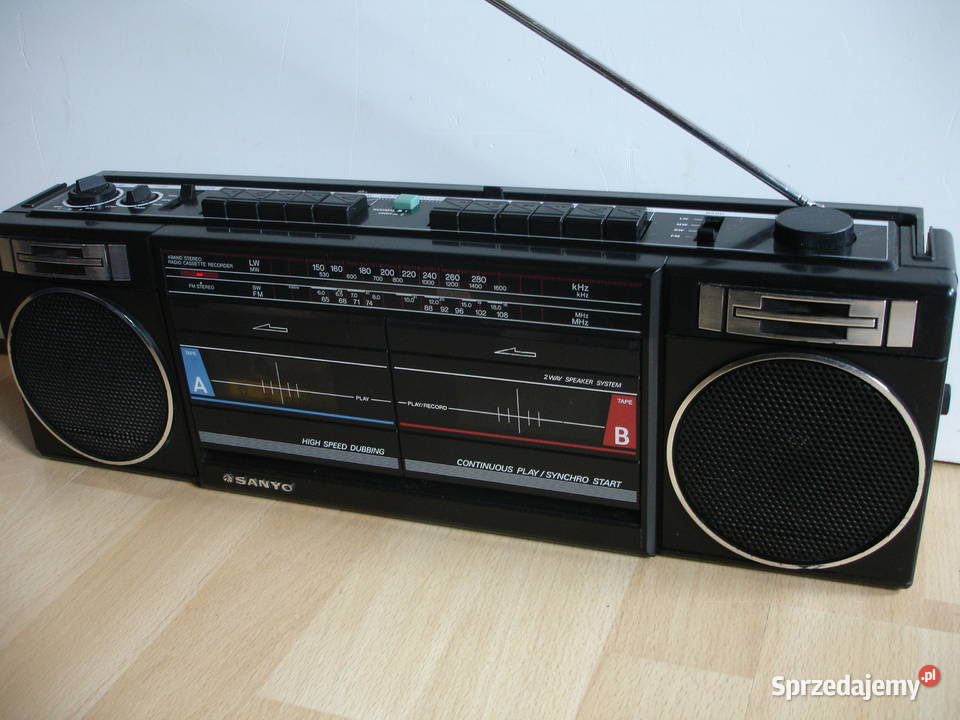 Radiomagnetofon SANYO MW703LO Pozostałe Zielona Góra