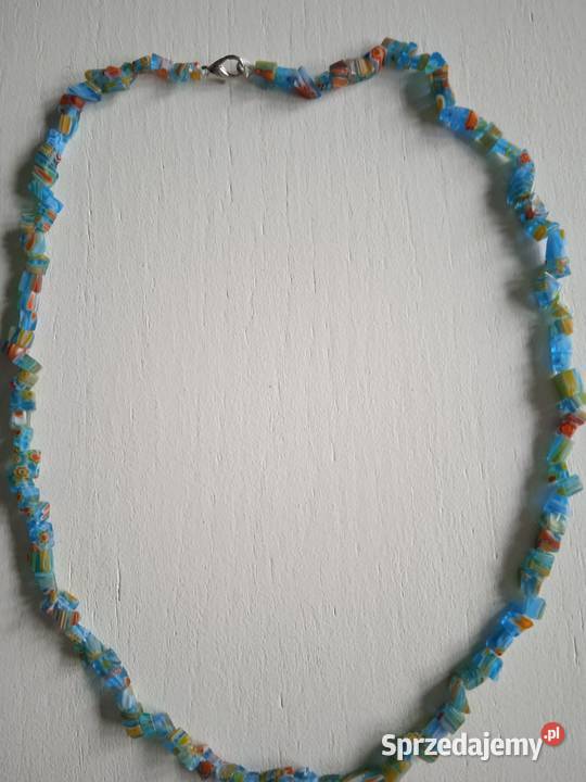 SZNUR KORALIKÓW Z NATURALNYCH SZLIFOWANYCH Naszyjniki Piła sprzedam