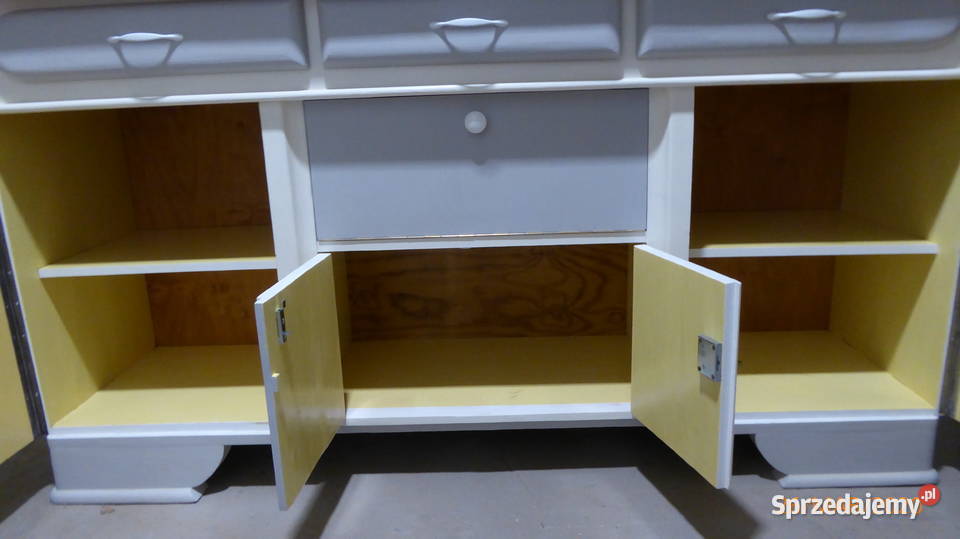 Kredens kuchenny przedwojenny renowacji Częstochowa