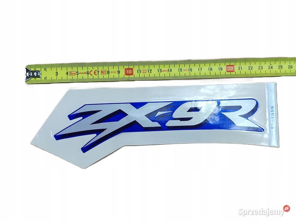 NAKLEJKA ZX9R POD CZACHĘ KAWASAKI ZX900C2 NINJA Emblematy