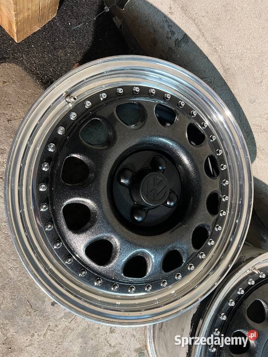 Alufelgi custom 3tlg 4x100 Golf 2 sprzedam