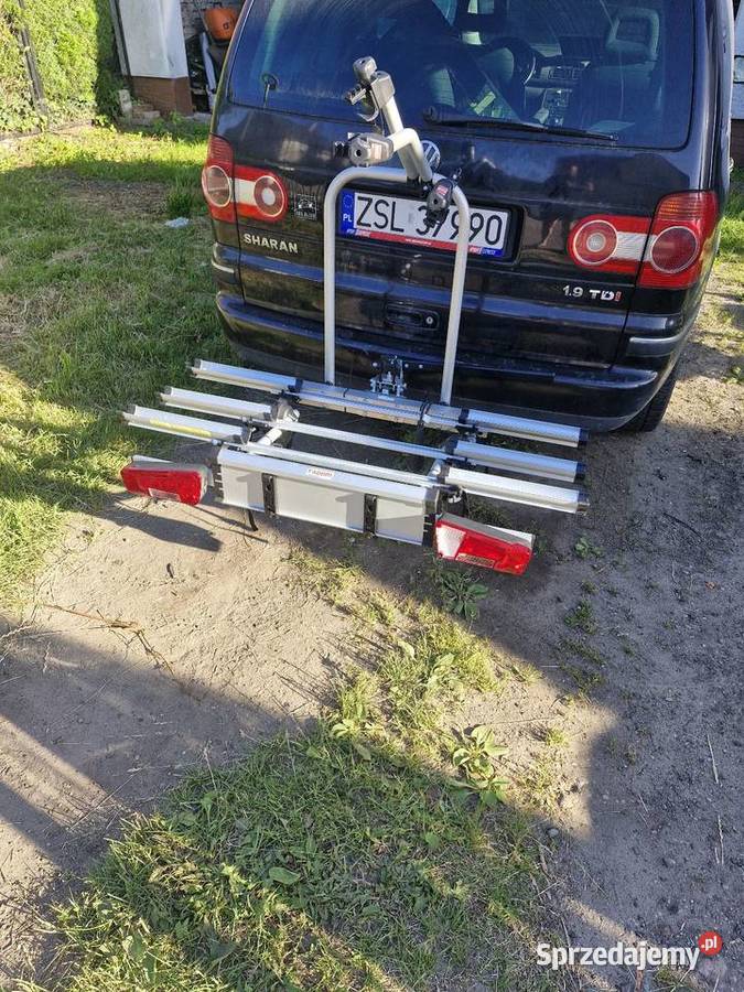Bagażnik na hak na 3 rowery nowy Sławno
