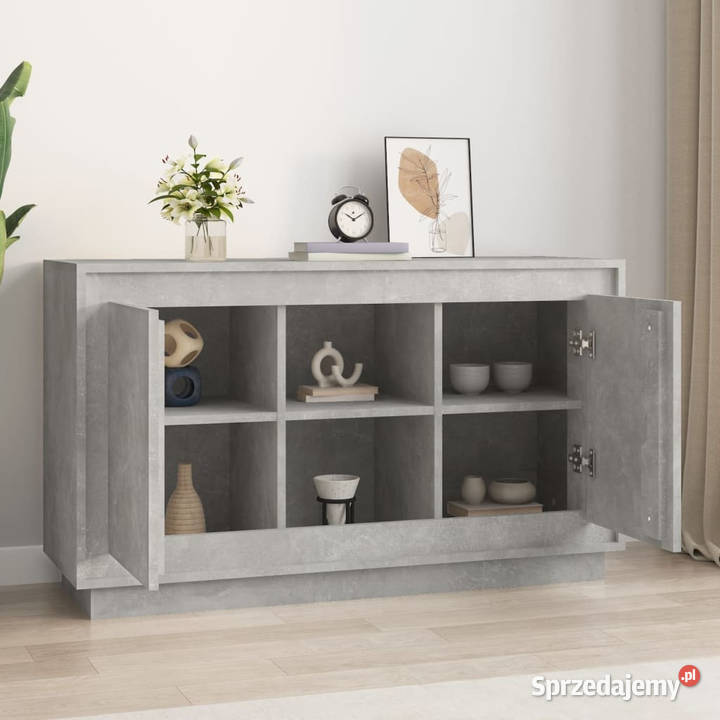 Szafka szarość betonu 102x35x60 materiał Pozostałe Warszawa