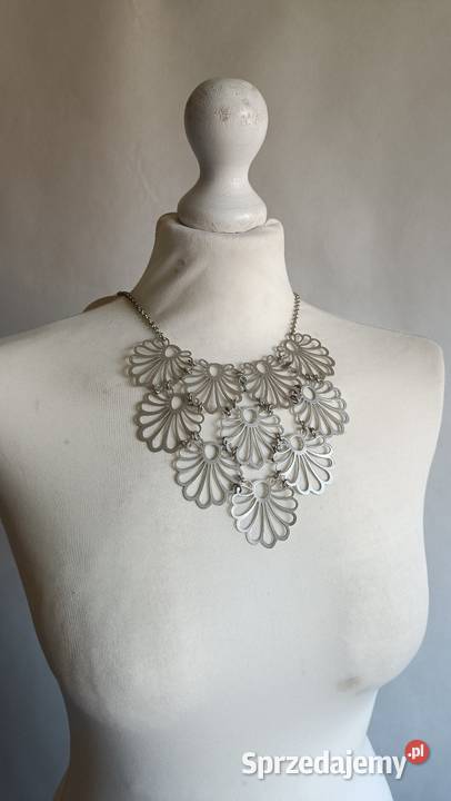 Metalowy niespotykany naszyjnik Białystok