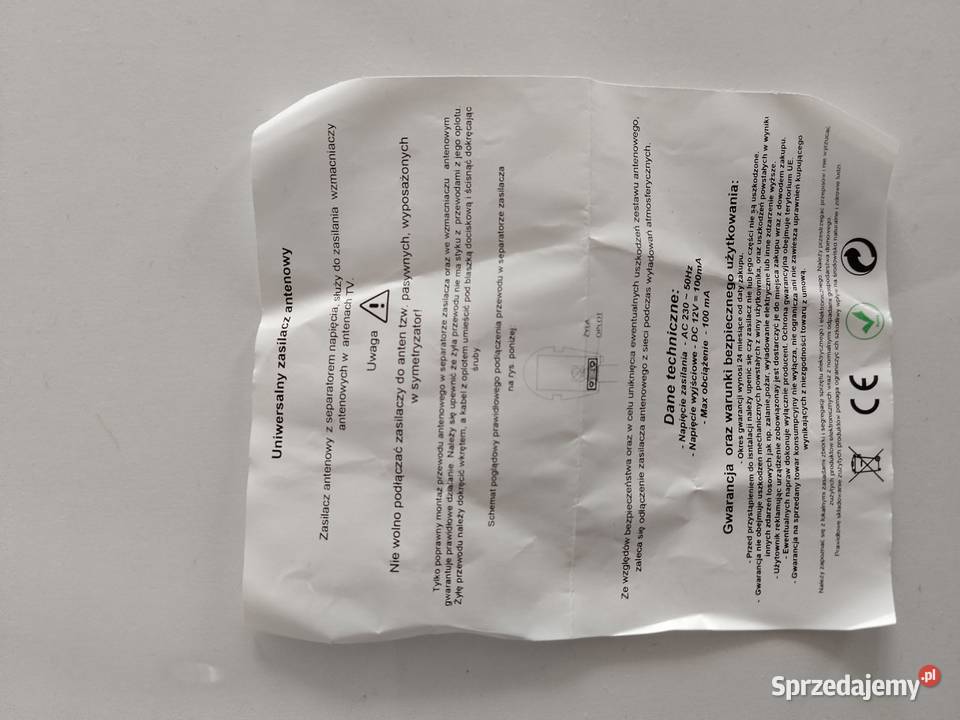 Zasilacz antenowy LBZ1L świętokrzyskie Ostrowiec Świętokrzyski