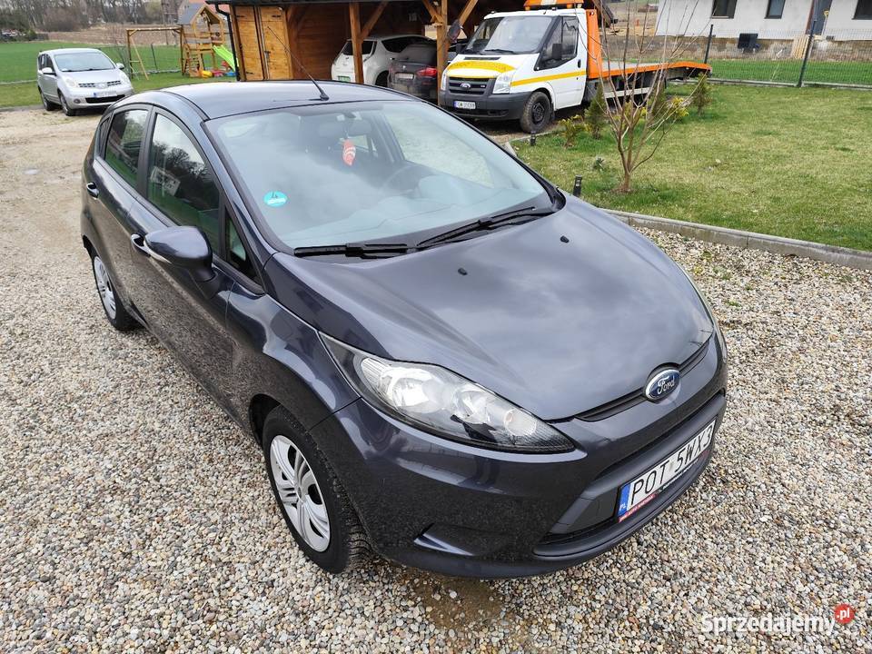 2010 Ford Fiesta 125 benzyna FILM nieuszkodzony Siekierowice