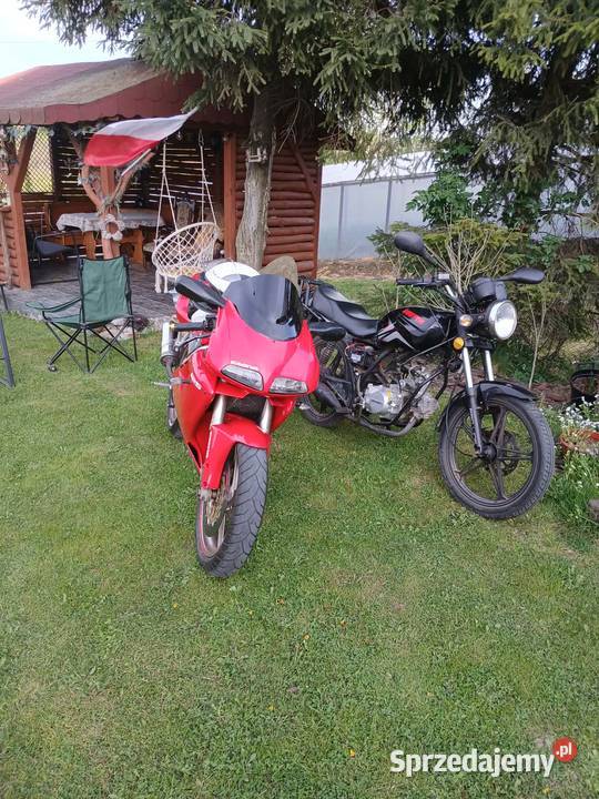 Romet router i Cagiva 125 Strzelce Wielkie