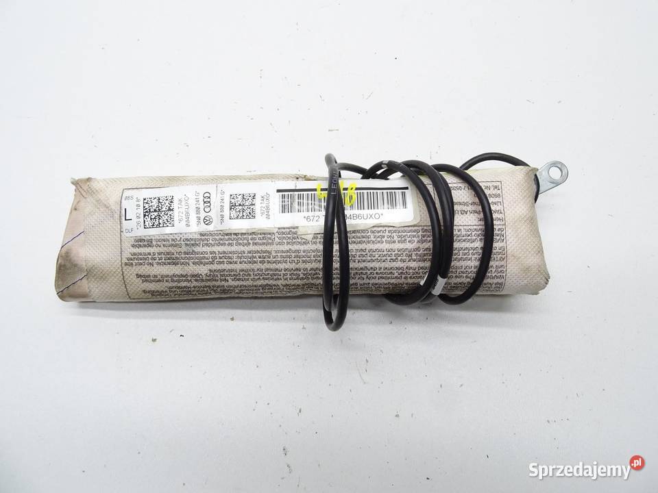PODUSZKA POWIETRZA AIRBAG FOTELA LEWY PRZÓD osobowe