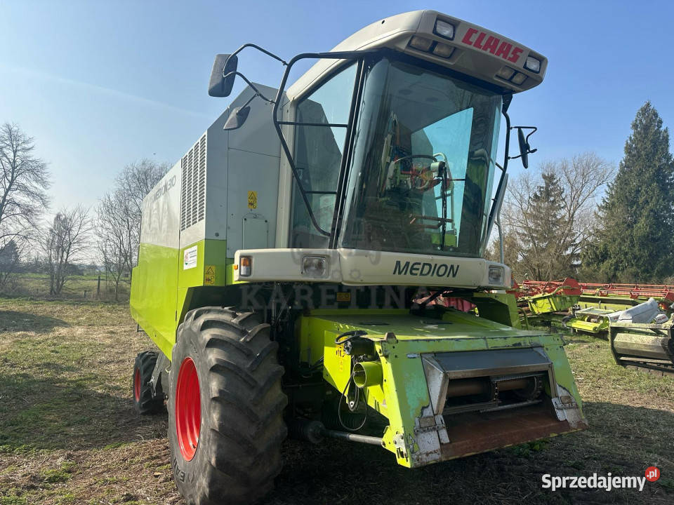 Claas Medion 310 z roku 2002 Jastrzębniki