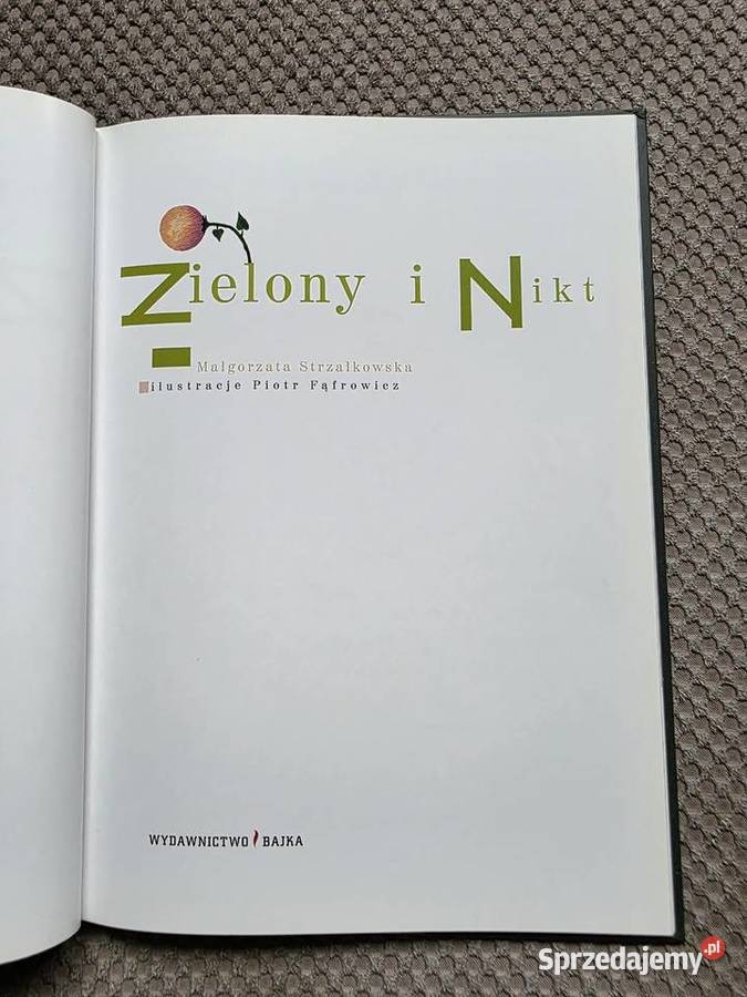 Małgorzata Strzałkowska Zielony i Nikt małopolskie Kraków