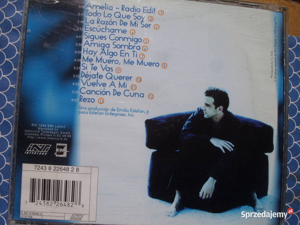 Folk CD CARLOS PONCE TODO LO QUE SOY 1999 Wołów