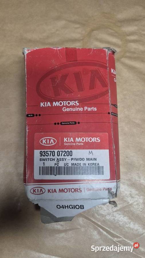 Przelacznik do glownego sterowania szybami Kia Piotrków Trybunalski