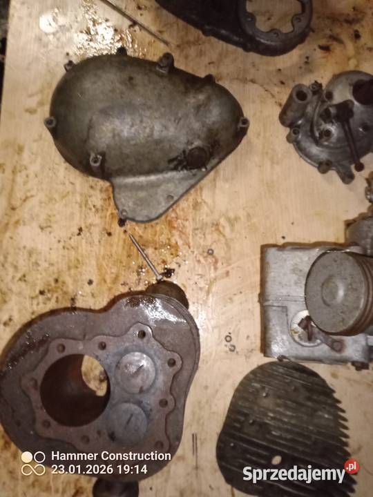 Silniki Standard REX 350 i Turen SV w częściach Trześń sprzedam