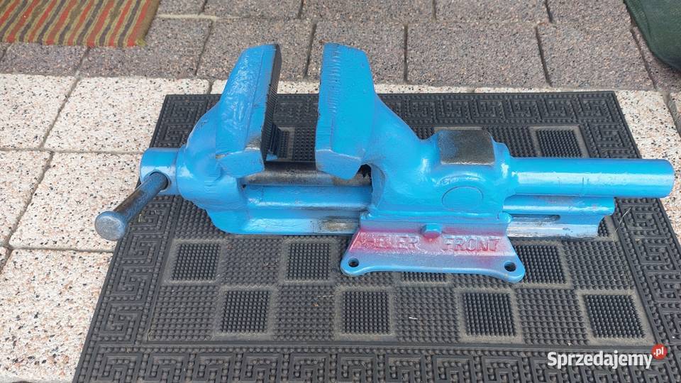 Imadło stołowe Heuer Front Germany kute stalowe Tarnobrzeg