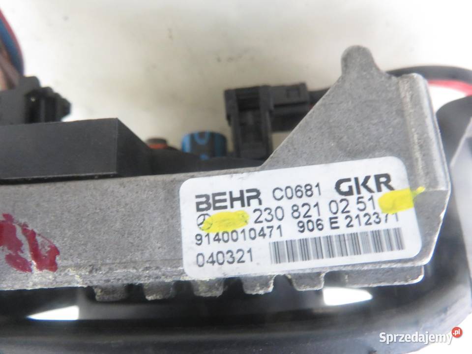 DMUCHAWA MERCEDES 211 2308210251