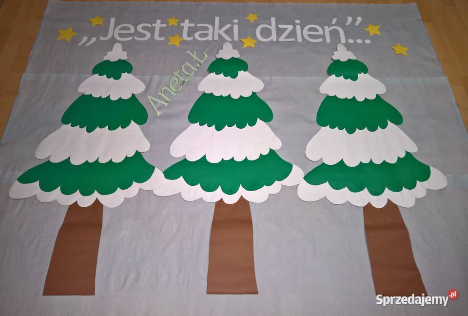 Dekoracje na jasełka z brystolu Ryki