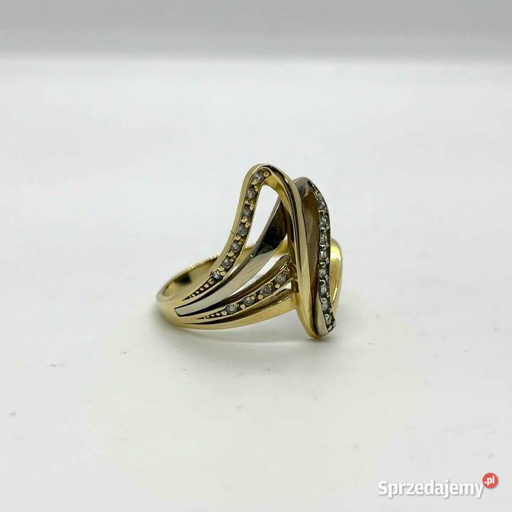 Złoty Pierścionek pr 585 32g R20 Elbląg