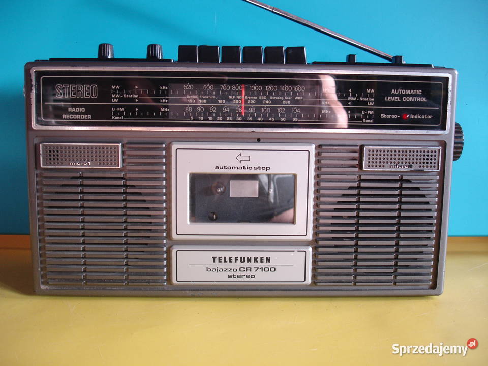 Radiomagnetofon TELEFUNKEN CR-7100