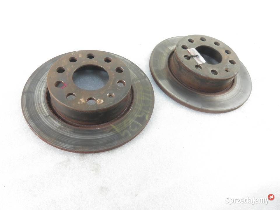 TARCZE HAMULCOWE TYŁ SEAT LEON II 19 TDI
