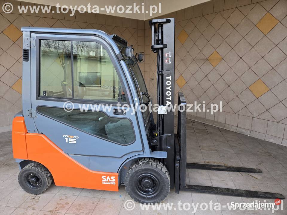Wózek widłowy TOYOTA 8FDF15 KABINA TOYOTA 8FD15 diesel Mysłowice