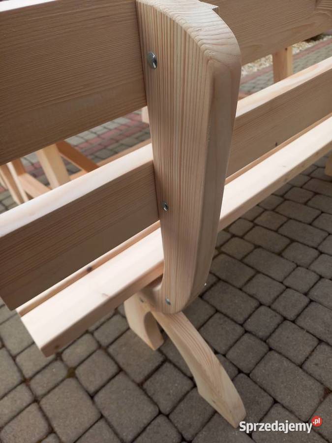 Meble ogrodowe komplet 180 stół ławki Ropczyce