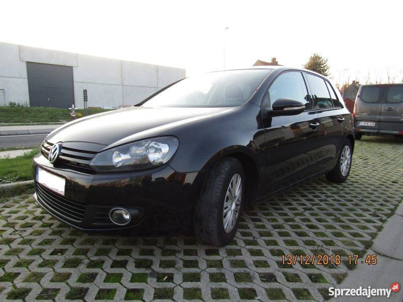 Czarny vw golf 6 z Belgii 2011 185 jeden czarny Mszana Dolna sprzedam