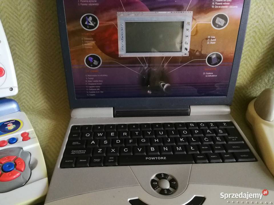 Laptopy edukacyjne dzieci polski angielski Szczecin