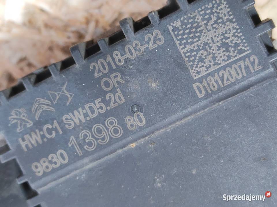 Radar Czujnik Distronic Citroen DS7 Crossback Pleszew