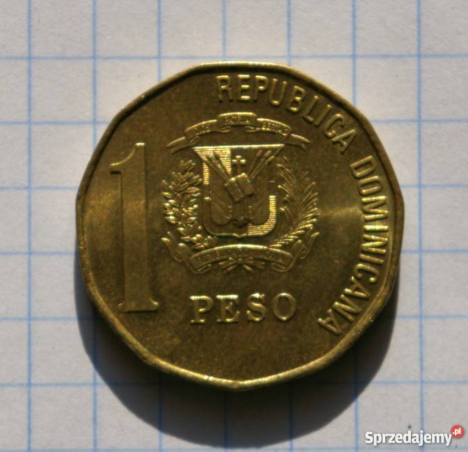 1 PESO 2002 DOMINIKANA Numizmatyka Parczew