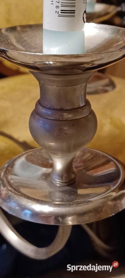 ŚWIECZNIK 79 WYSOKI CIĘZKI VINTAGE 30 LETNI wielkopolskie