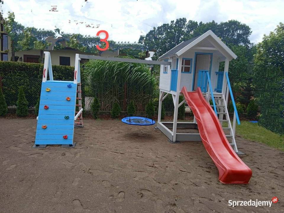 Domek dzieci place zabaw Dąbrowa Tarnowska