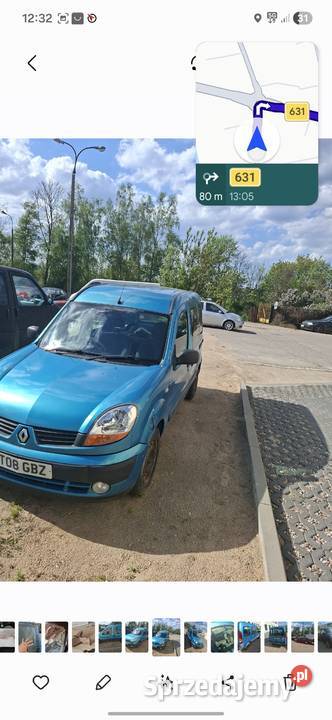 Renault kangoo 2008 automat 70 kkm przebiegu uk automatyczna Kangoo Warszawa