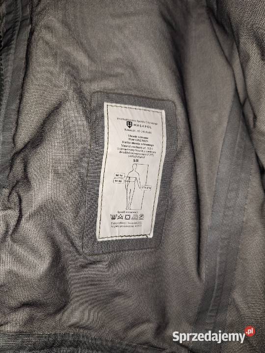Gore tex Wojskowy rozmiar SR spodnie kurtka Kęty