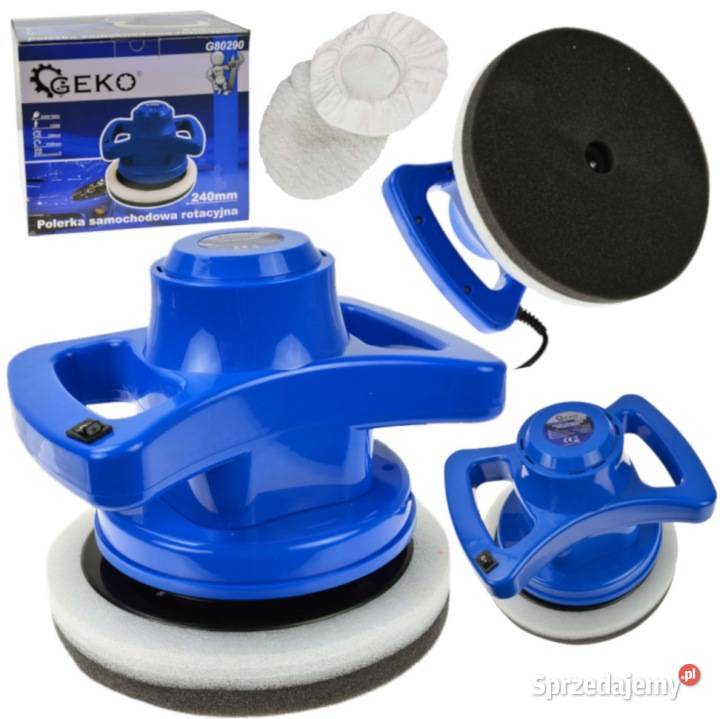 GEKO POLERKA SAMOCHODOWA ROTACYJNA 230V 240MM Gniezno
