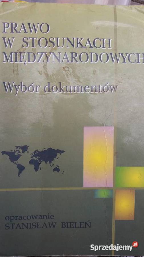 Prawo w stosunkach międzynarodowych książki Warszawa