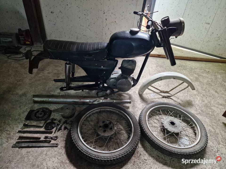 Wsk 125 garbuska Wola Uhruska