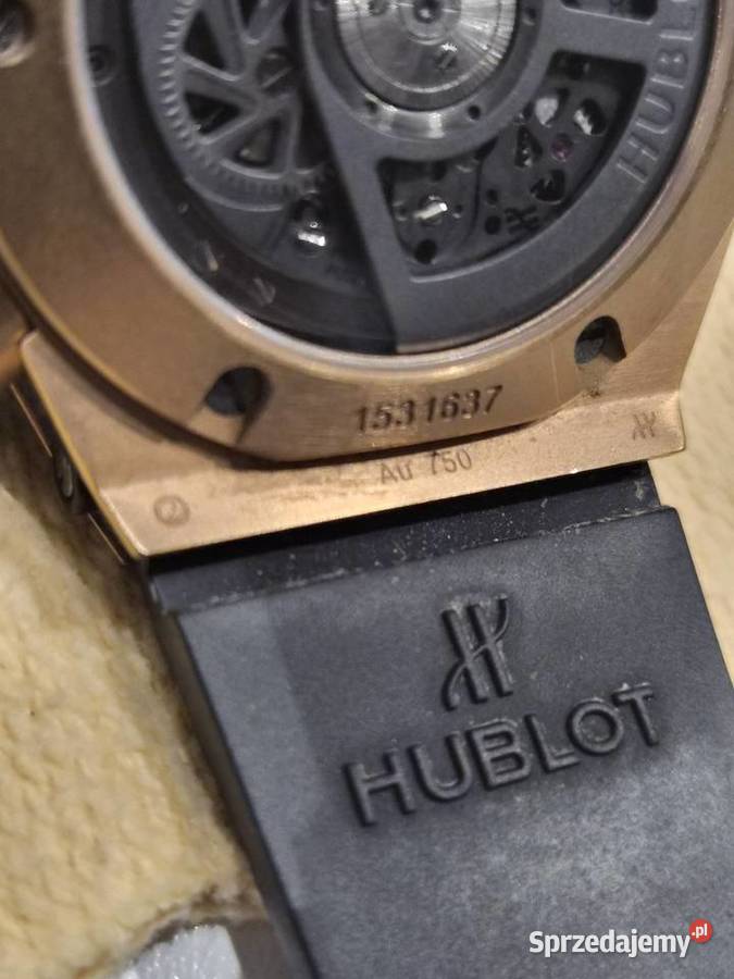 Zegarek Hublot BiG BANG Chronograf Tytan Różowe Rumia