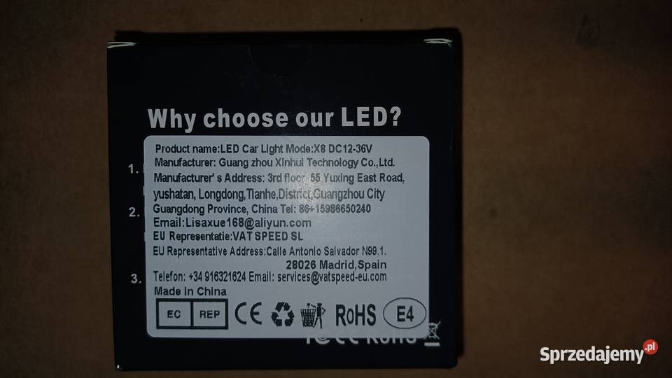 XSTORM Żarówka LED 12000 lumenów Warszawa sprzedam