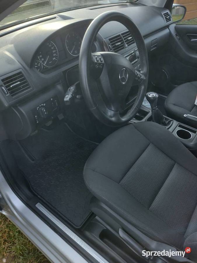 zadbany Mercedes 15 benzyna 2007r Klasa A Ełk