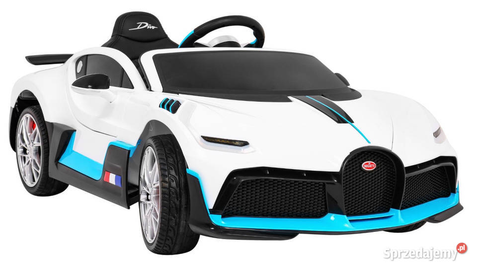 Auto na akumulator Bugatti Divo 12V EVA białe Warszawa