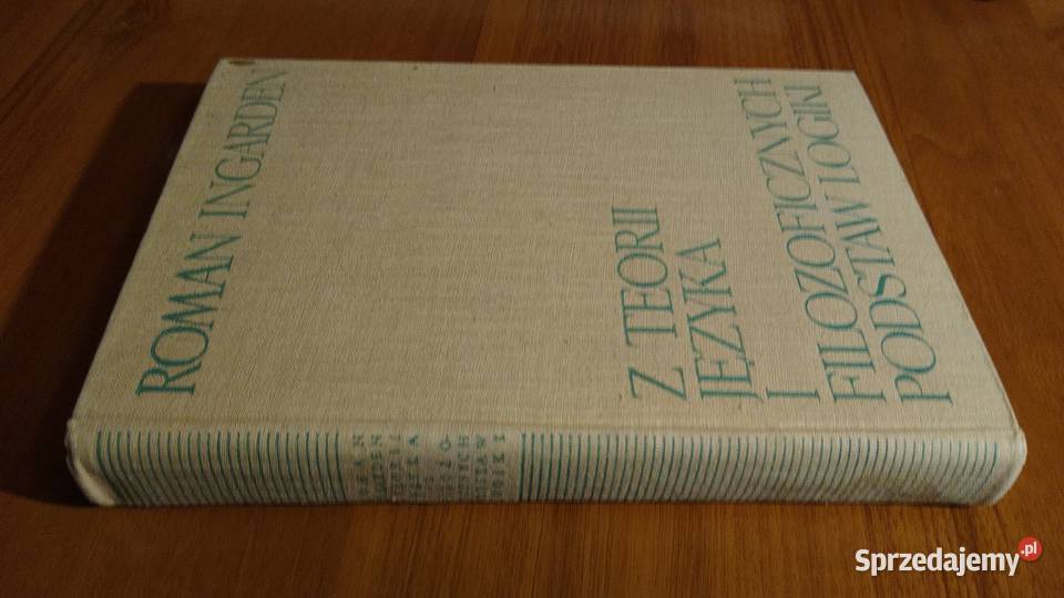Z teorii języka i filozoficznych podstaw logiki Książki naukowe i popularnonaukowe pomorskie